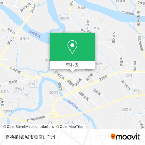 嘉鸣扬(银城市场店)地图