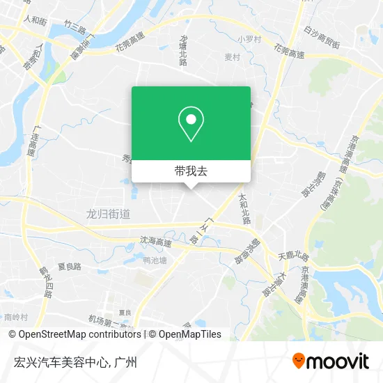 宏兴汽车美容中心地图