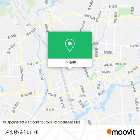 炭步楼-东门地图