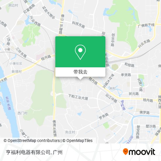 亨福利电器有限公司地图