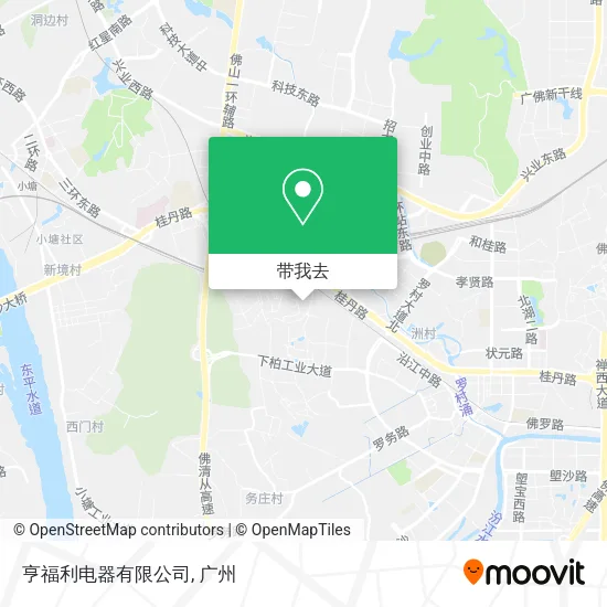 亨福利电器有限公司地图
