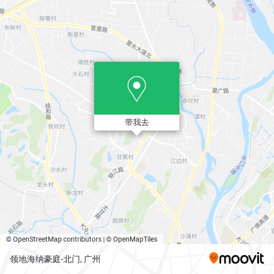 领地海纳豪庭-北门地图