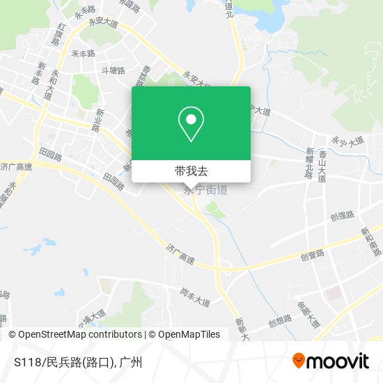 S118/民兵路(路口)地图