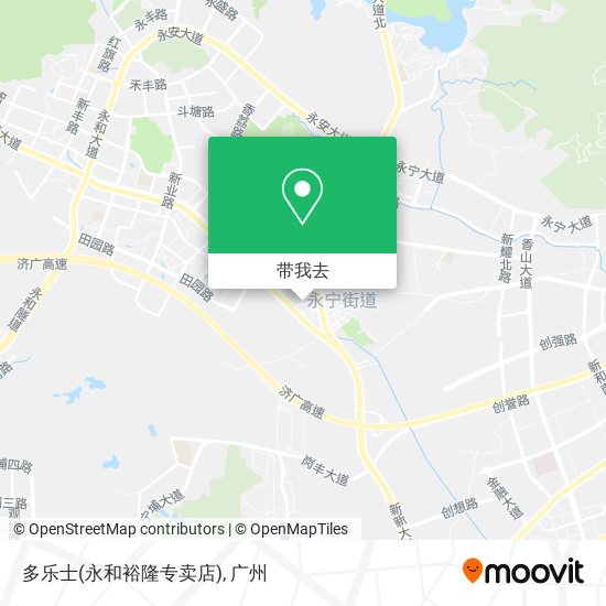 多乐士(永和裕隆专卖店)地图