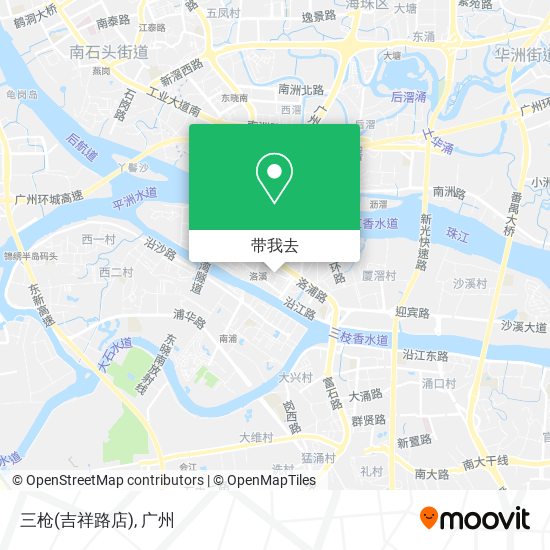 三枪(吉祥路店)地图