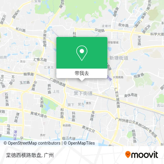 棠德西横路散盘地图