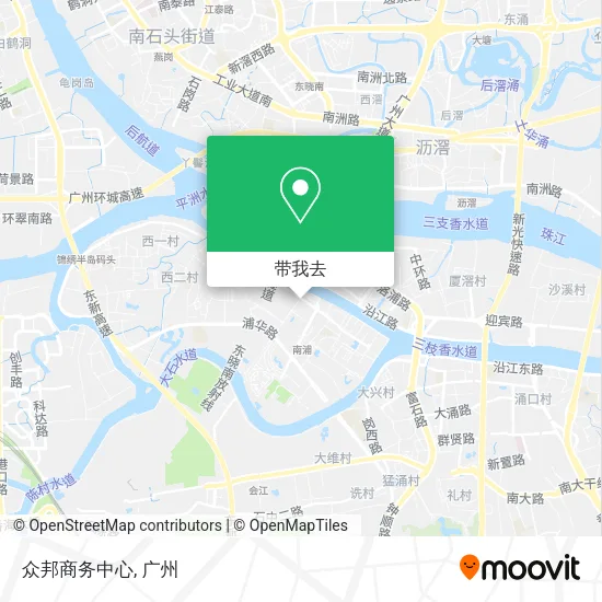众邦商务中心地图