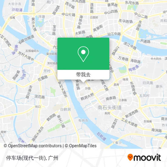 停车场(现代一街)地图