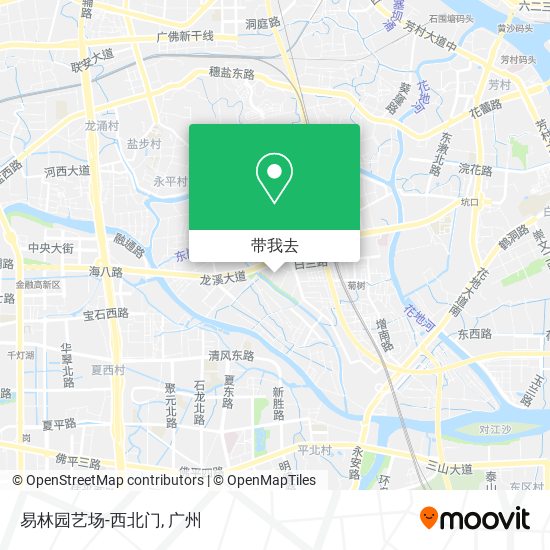 易林园艺场-西北门地图