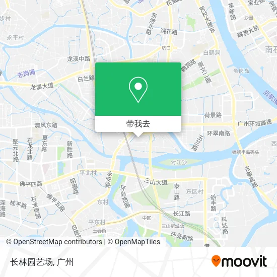 长林园艺场地图