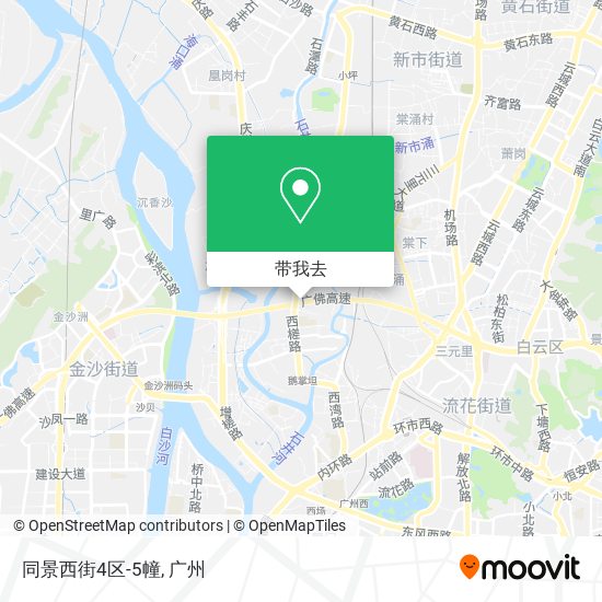 同景西街4区-5幢地图