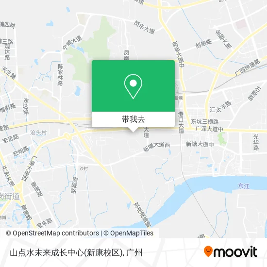 山点水未来成长中心(新康校区)地图