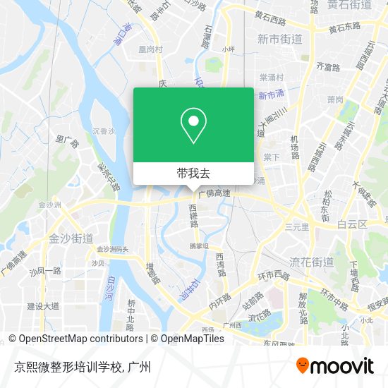 京熙微整形培训学校地图