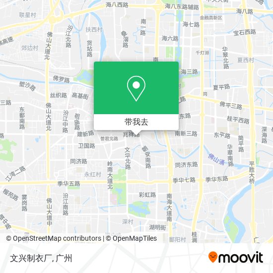 文兴制衣厂地图
