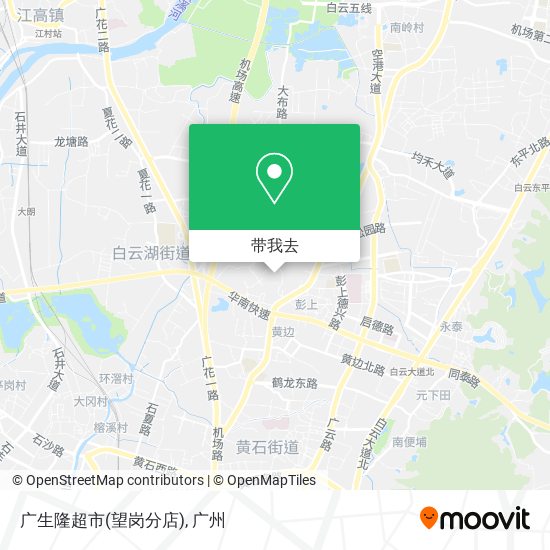 广生隆超市(望岗分店)地图