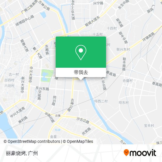 丽豪烧烤地图