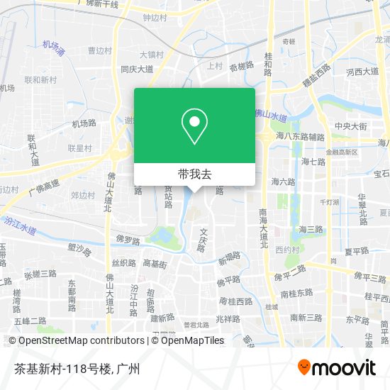 茶基新村-118号楼地图