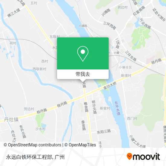 永远白铁环保工程部地图
