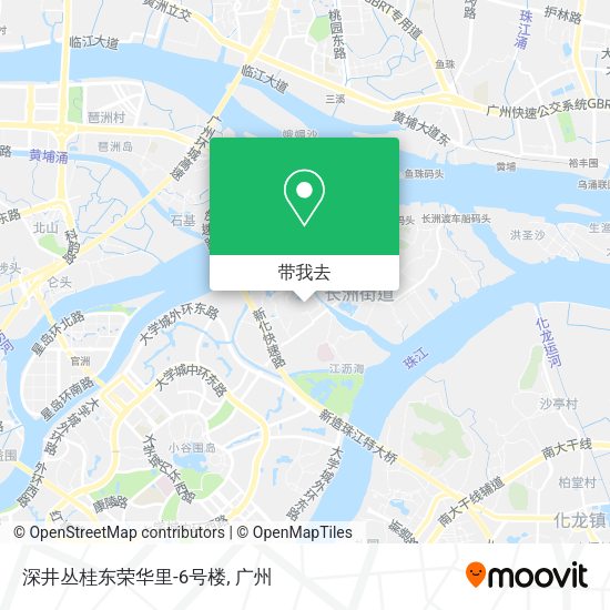 深井丛桂东荣华里-6号楼地图