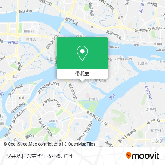 深井丛桂东荣华里-6号楼地图