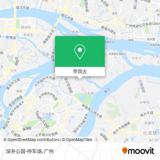 深井公园-停车场地图