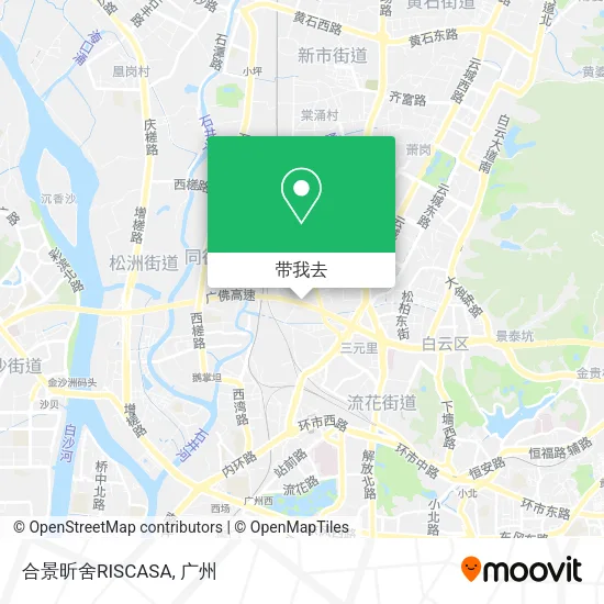 合景昕舍RISCASA地图