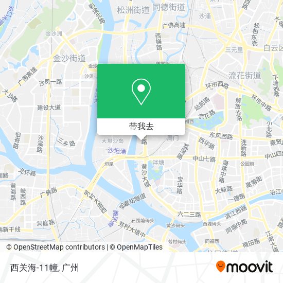 西关海-11幢地图
