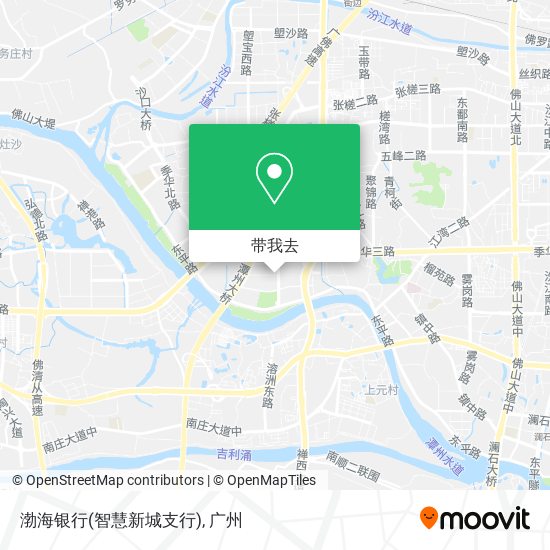 渤海银行(智慧新城支行)地图