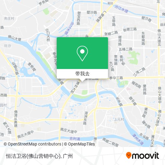 恒洁卫浴(佛山营销中心)地图