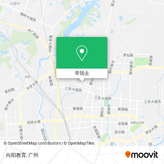 向阳教育地图