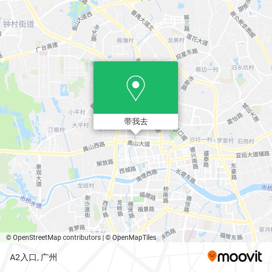 A2入口地图