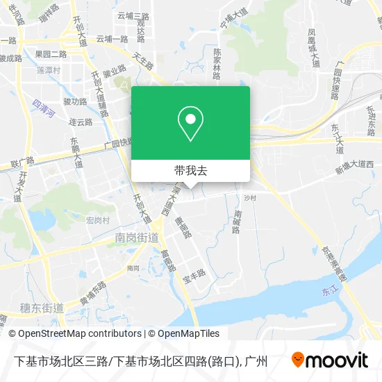 下基市场北区三路/下基市场北区四路(路口)地图