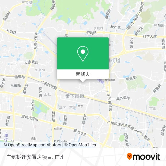 广氮拆迁安置房项目地图