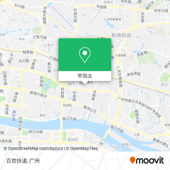百世快递地图
