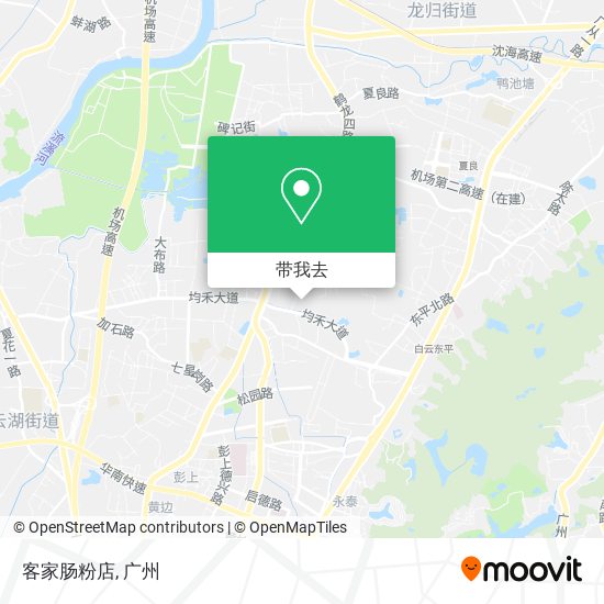 客家肠粉店地图