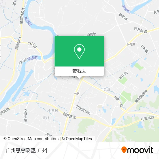 广州恩惠吸塑地图