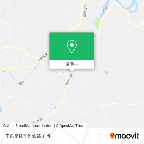 玉泉摩托车维修部地图