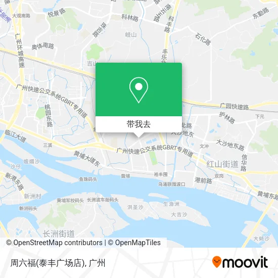 周六福(泰丰广场店)地图