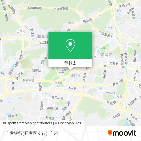 广发银行(开发区支行)地图