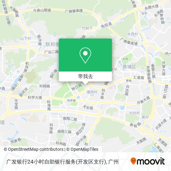 广发银行24小时自助银行服务(开发区支行)地图
