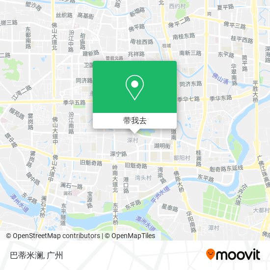 巴蒂米澜地图