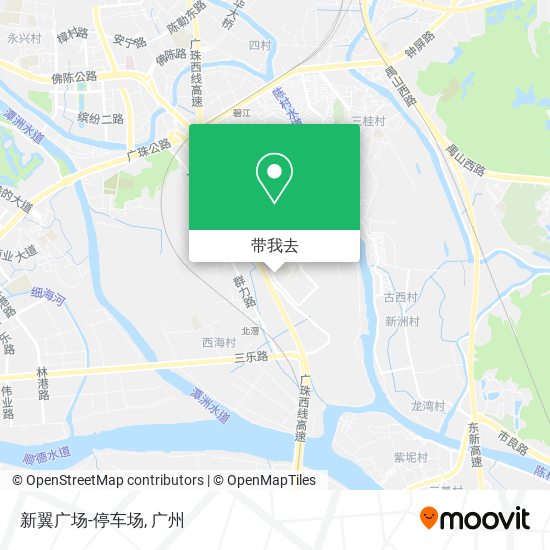 新翼广场-停车场地图