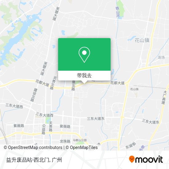 益升废品站-西北门地图