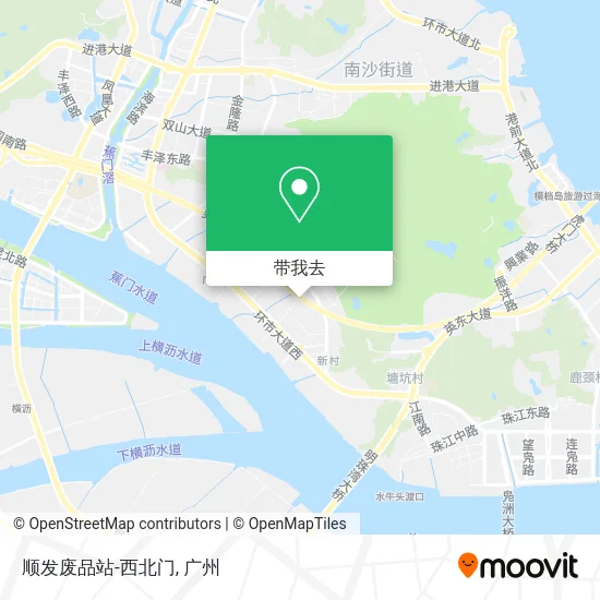 顺发废品站-西北门地图