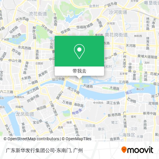 广东新华发行集团公司-东南门地图
