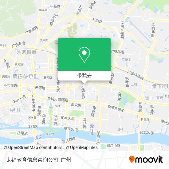 太福教育信息咨询公司地图