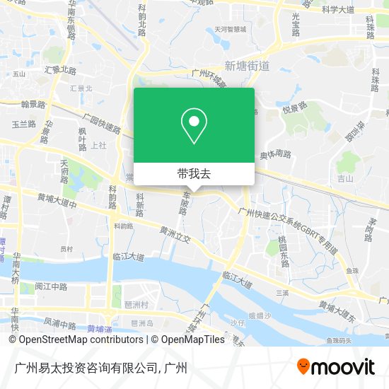 广州易太投资咨询有限公司地图