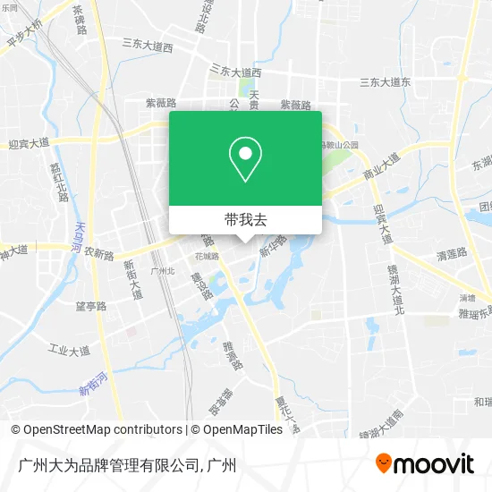 广州大为品牌管理有限公司地图