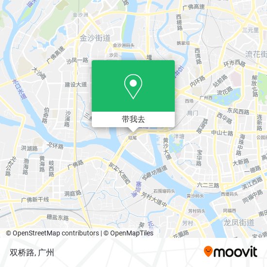 双桥路地图