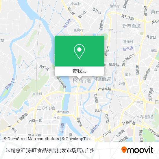 味精总汇(东旺食品综合批发市场店)地图